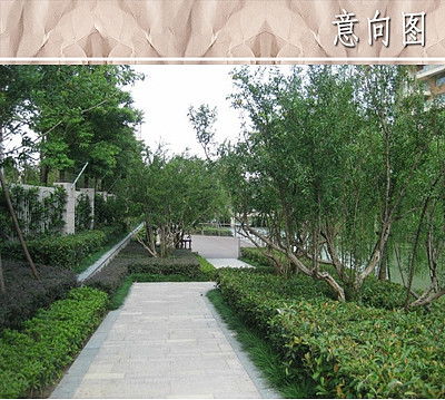 濱水公園綠化設計意向圖 構建生態與人文交融的濱水景觀